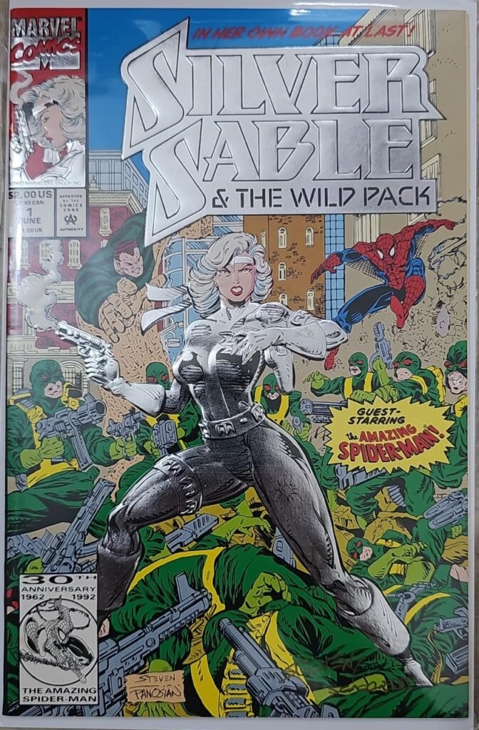 Silver Sable and The Wild Pack with COA