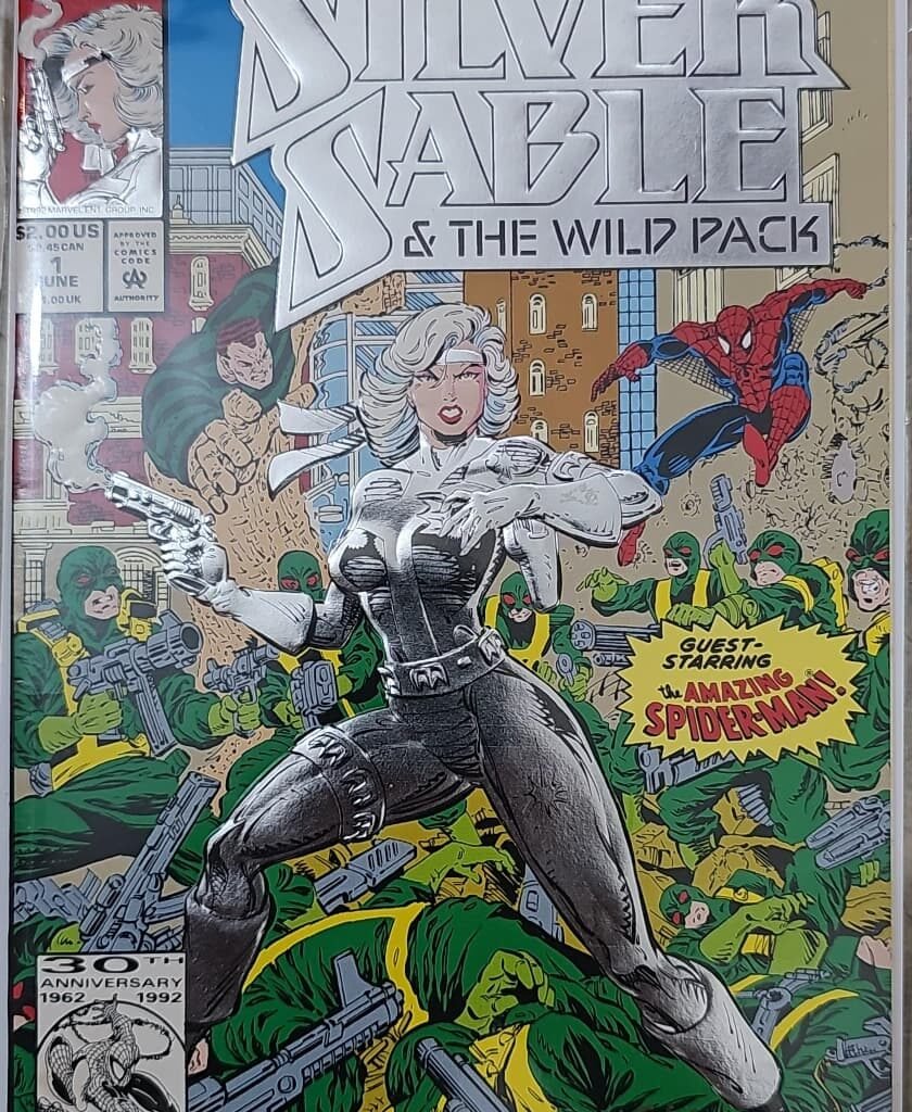 Silver Sable and The Wild Pack with COA