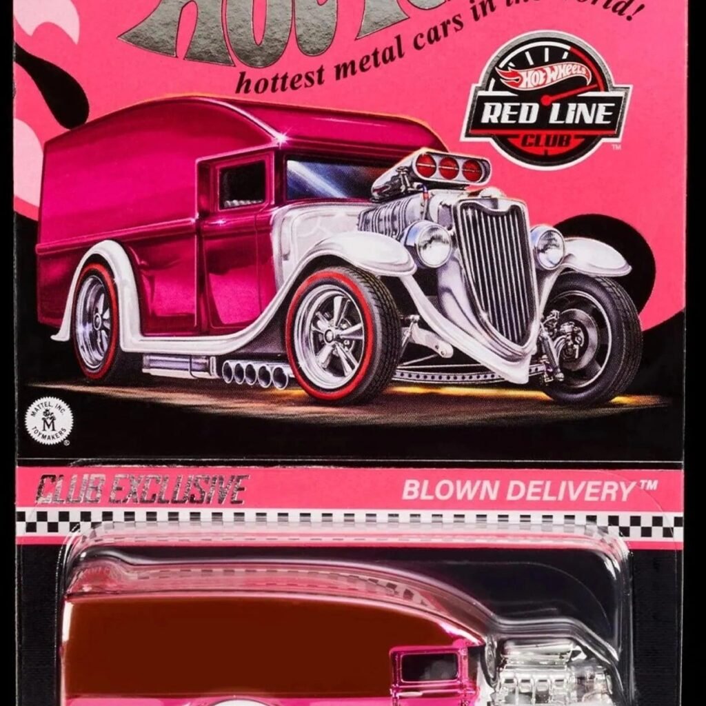Hot Wheels RLC 2022 Collector Nationals Blown Delivery — Spectraflame Pink