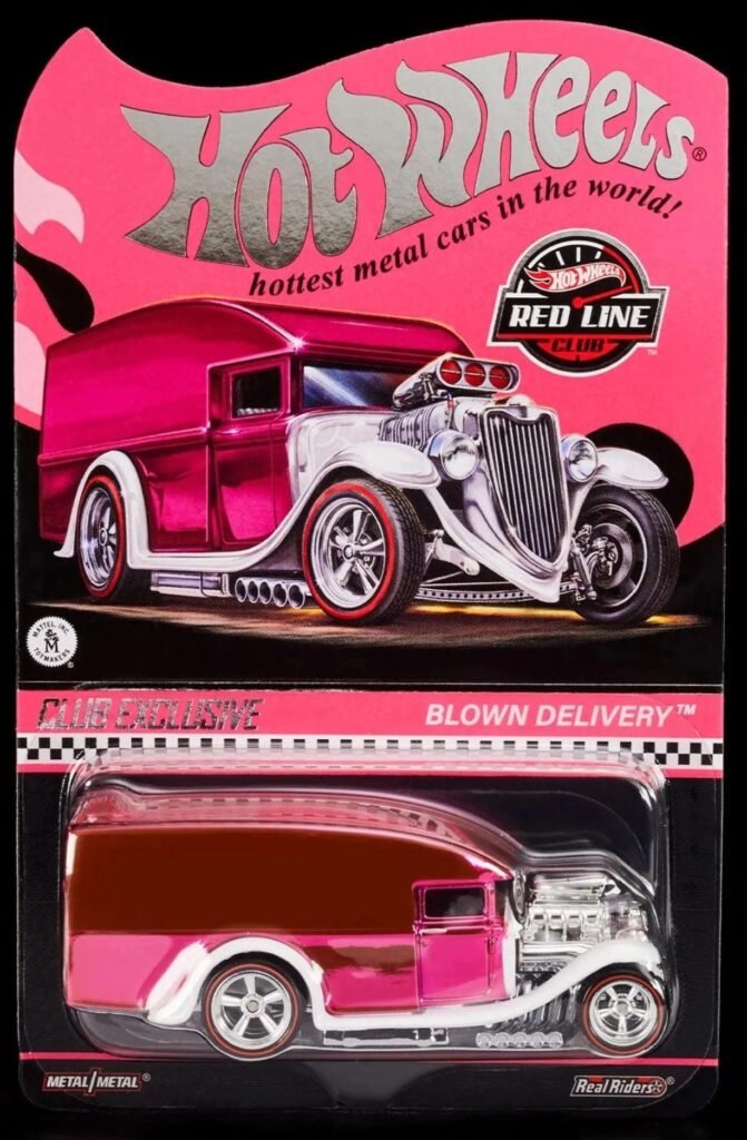 Hot Wheels RLC 2022 Collector Nationals Blown Delivery — Spectraflame Pink