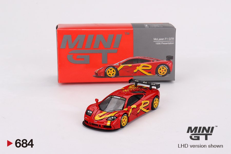 McLaren F1 GTR 1996 Presentation #684