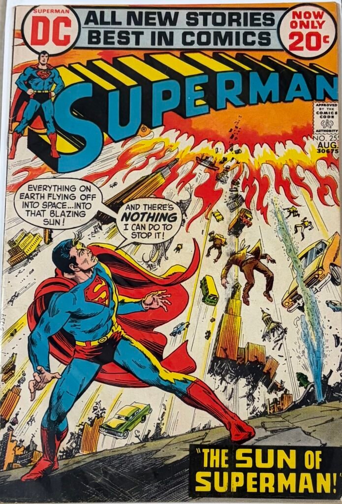 Superman #255 — The Sun of Superman! (1972)